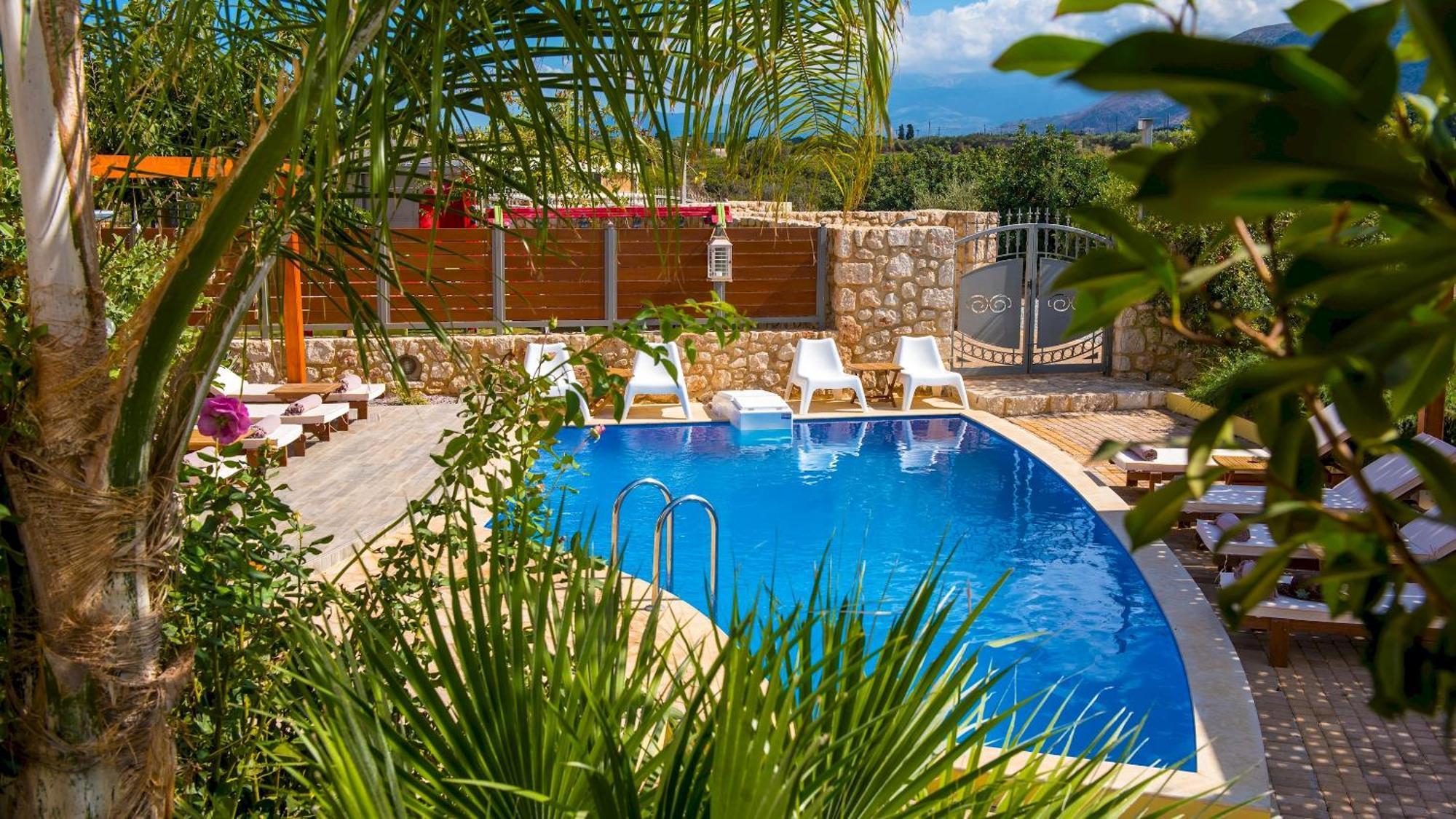 Sunshine Villa With Private Pool By Estia Hersonissos  Exteriör bild